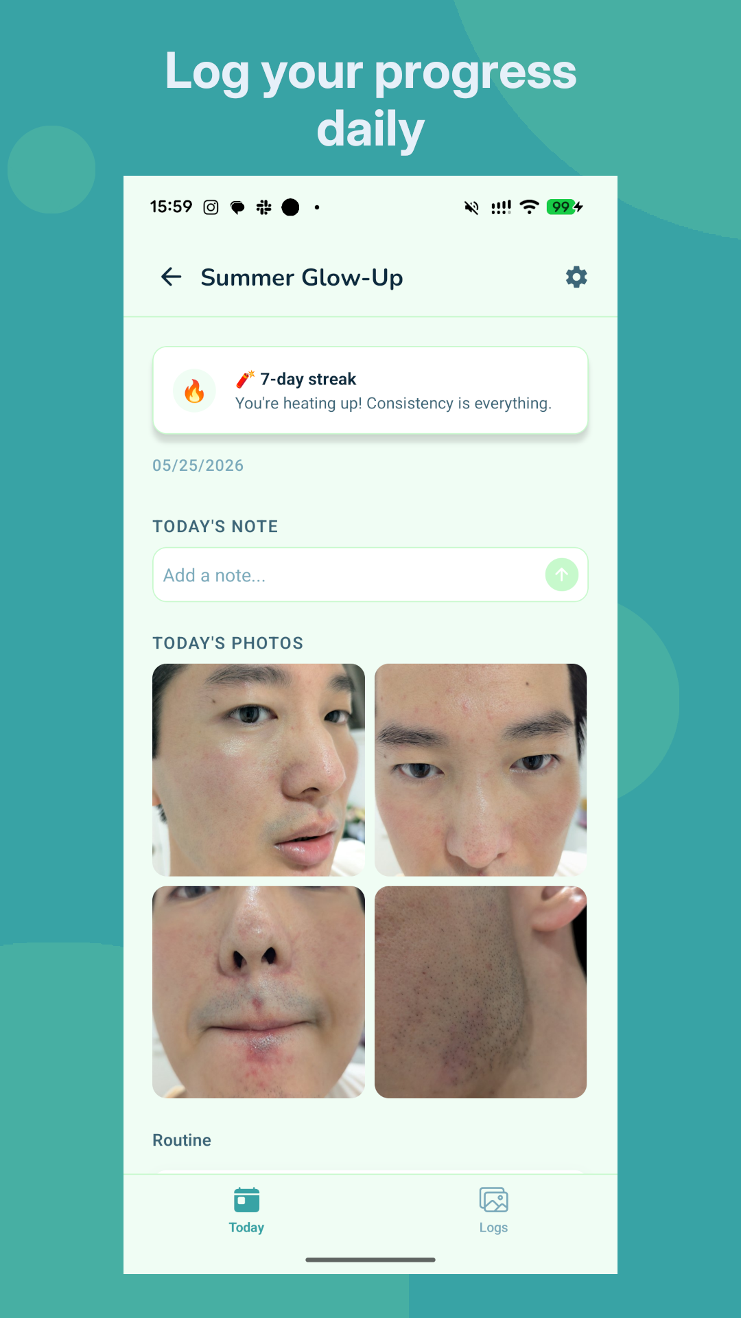 Pixalog home page